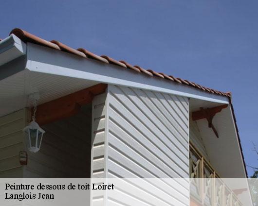 Peinture dessous de toit 45 Loiret  Langlois Jean