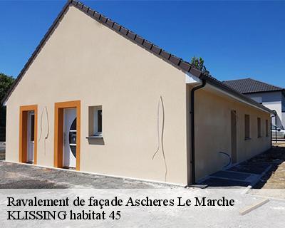 Ravalement de façade  ascheres-le-marche-45170 Langlois Jean