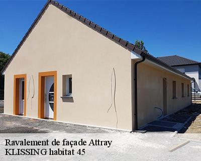 Ravalement de façade  attray-45170 Langlois Jean