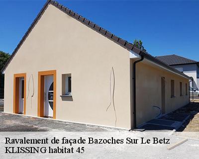Ravalement de façade bazoches-sur-le-betz-45210 KLISSING habitat 45