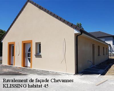 Ravalement de façade  chevannes-45210 Langlois Jean