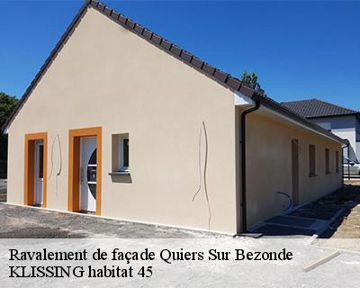 Ravalement de façade quiers-sur-bezonde-45270 KLISSING habitat 45