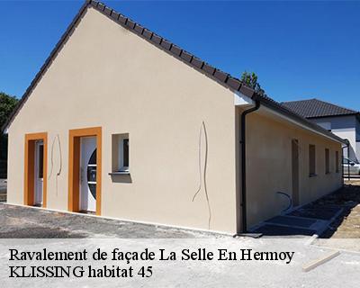Ravalement de façade  la-selle-en-hermoy-45210 KLISSING habitat 45