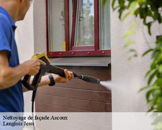 Nettoyage de façade  ascoux-45300 Langlois Jean