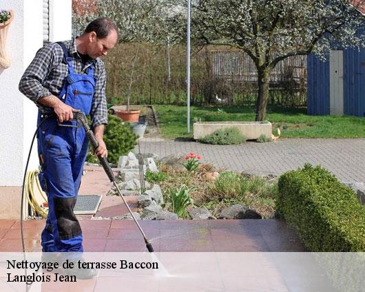Nettoyage de terrasse  baccon-45130 Langlois Jean