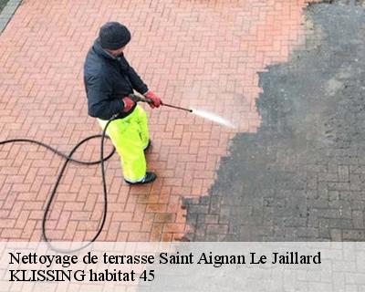 Nettoyage de terrasse saint-aignan-le-jaillard-45600 KLISSING habitat 45