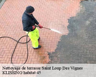Nettoyage de terrasse saint-loup-des-vignes-45340 KLISSING habitat 45