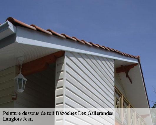 Peinture dessous de toit  bazoches-les-gallerandes-45480 Langlois Jean