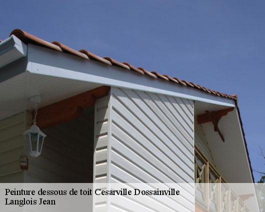 Peinture dessous de toit  cesarville-dossainville-45300 Langlois Jean