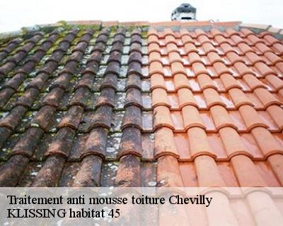 Traitement anti mousse toiture chevilly-45520 KLISSING habitat 45