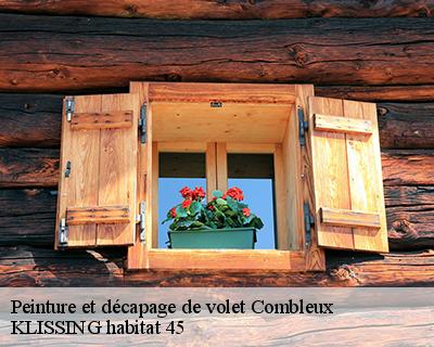 Peinture et décapage de volet combleux-45800 KLISSING habitat 45