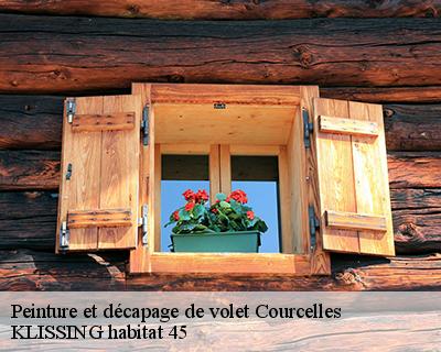 Peinture et décapage de volet courcelles-45300 KLISSING habitat 45