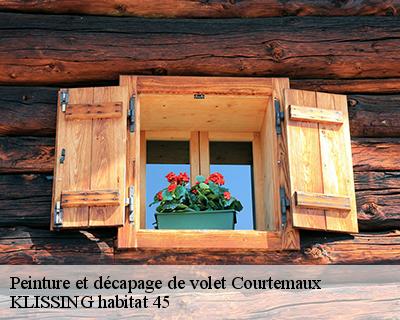 Peinture et décapage de volet courtemaux-45320 KLISSING habitat 45