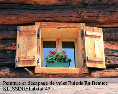 Peinture et décapage de volet epieds-en-beauce-45130 KLISSING habitat 45