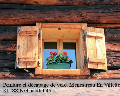 Peinture et décapage de volet menestreau-en-villette-45240 KLISSING habitat 45