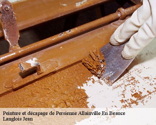 Peinture et décapage de Persienne  allainville-en-beauce-45480 Langlois Jean
