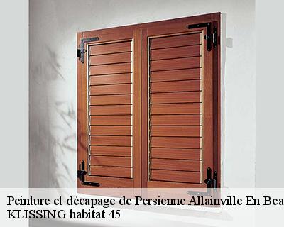 Peinture et décapage de Persienne  allainville-en-beauce-45480 Langlois Jean