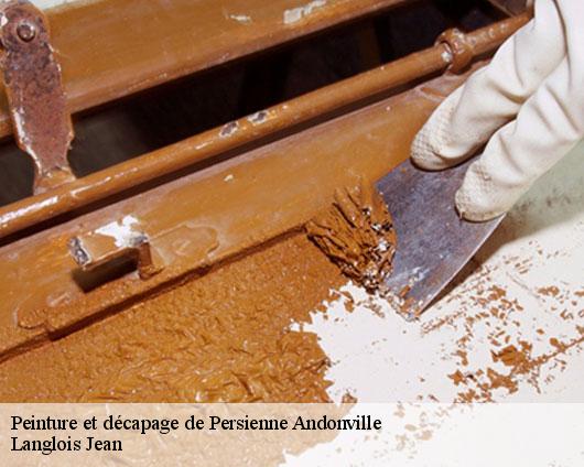Peinture et décapage de Persienne  andonville-45480 Langlois Jean