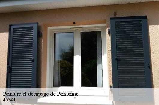 Peinture et décapage de Persienne 45340