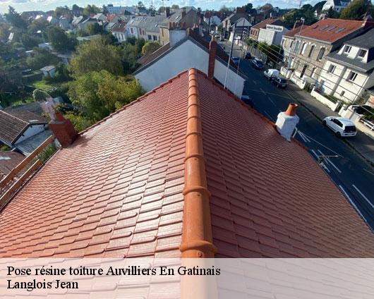 Pose résine toiture  auvilliers-en-gatinais-45270 Langlois Jean
