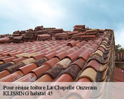 Pose résine toiture la-chapelle-onzerain-45310 KLISSING habitat 45