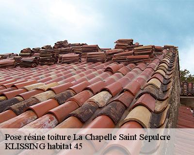Pose résine toiture  la-chapelle-saint-sepulcre-45210 KLISSING habitat 45
