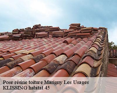 Pose résine toiture marigny-les-usages-45760 KLISSING habitat 45