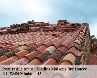 Pose résine toiture  vieilles-maisons-sur-joudry-45260 KLISSING habitat 45