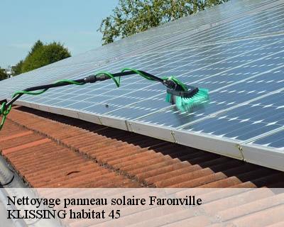 Nettoyage panneau solaire faronville-45480 KLISSING habitat 45